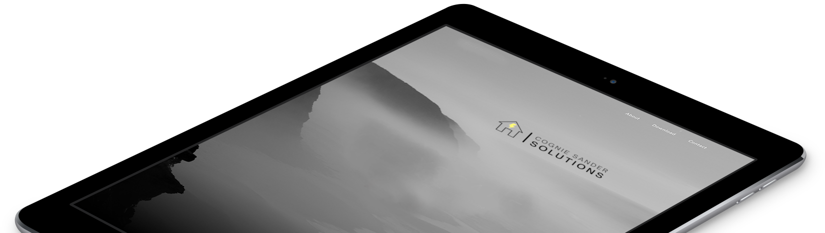 Smart home ipad van Cognie Sander Solutions